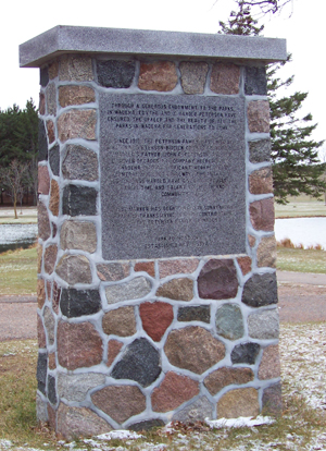 park marker