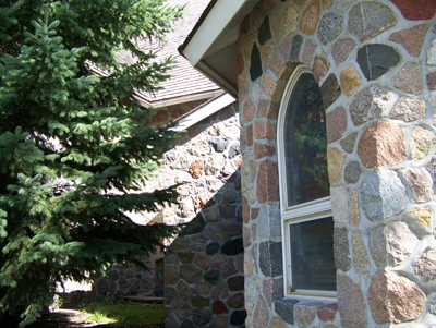 stone church window