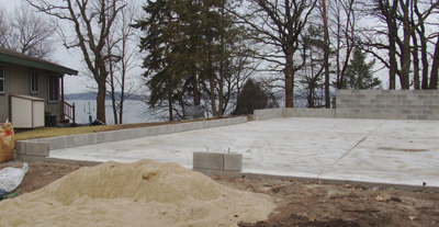 concrete slab